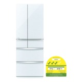 MITSUBISHI MR-WX60G-W-P 6 Doors Refrigerator(588L)(Energy Efficiency Class 3)